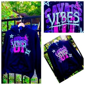 Savage Vibes Graphic Hoodie